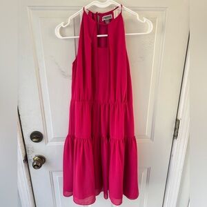 Chelsea28 women’s hot pink midi dress